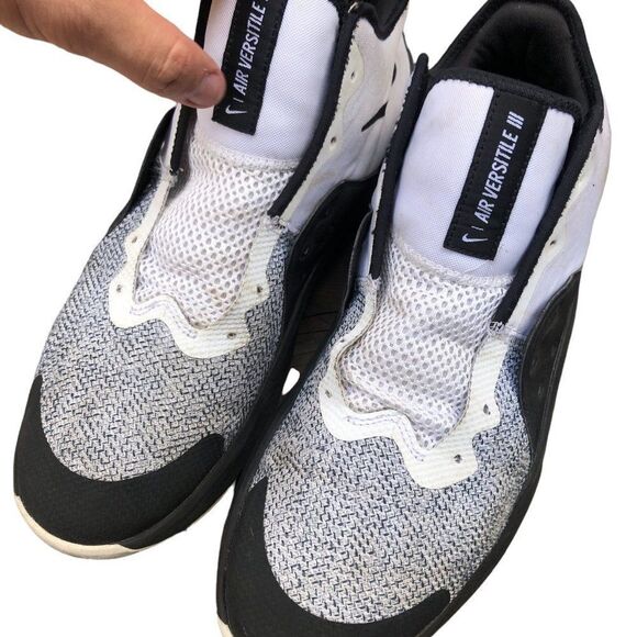 Nike Air Versatile 3 'White Black' Size 12.5 - Picture 11 of 16